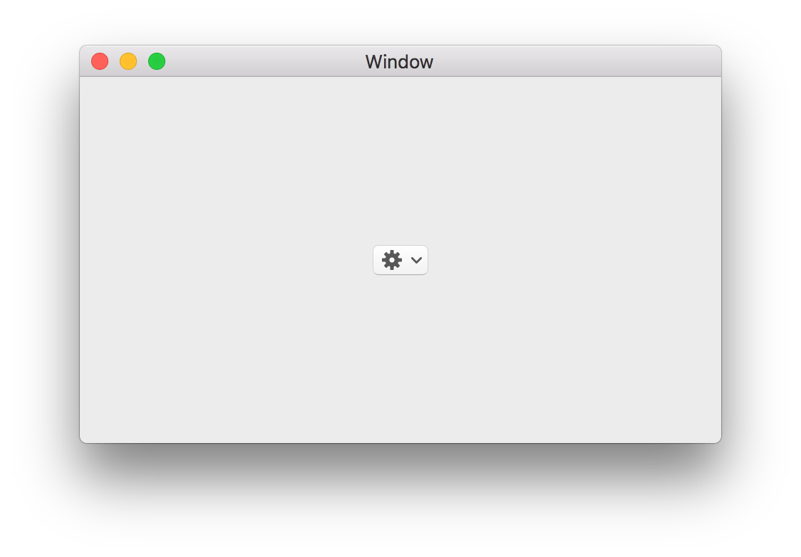 Creating a macOS Action (Gear) Button Programmatically in Swift The